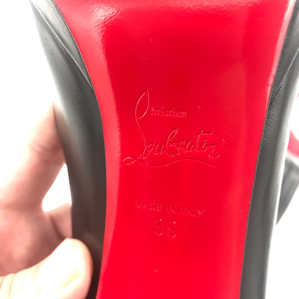 🚫SOLD Christian Louboutin Apostrophy Pointed Red - Picture 9 of 9
